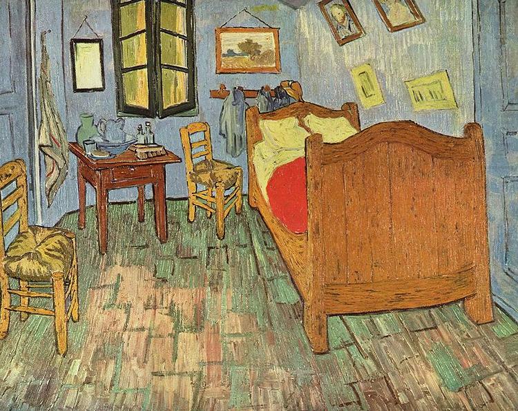 Vincents Schlafzimmer in Arles, Vincent Van Gogh